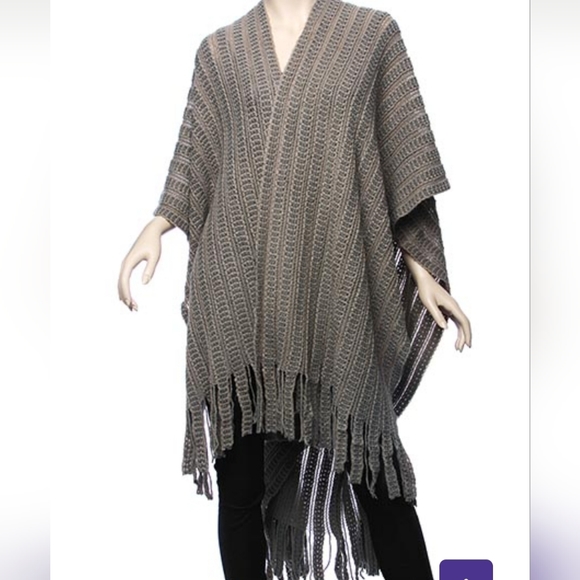 Oversized Ruana - Picture 2 of 2